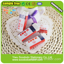 Office eraser stationery set